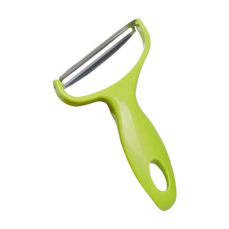Stainless steel large peeler - multi-purpose vegetable peeler for carrots, potatoes, and more - also slices cabbage, red cabbage, and other greens