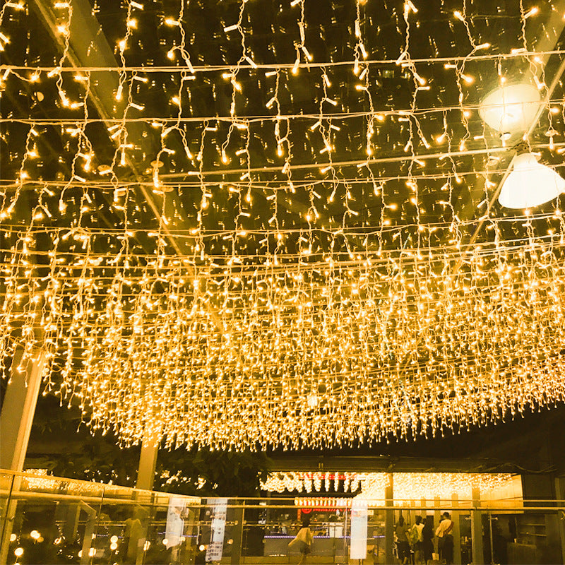 LED star light, ice bar light, small colorful light, flash light, string light, starry sky, curtain light, waterfall light, outdoor decorative light