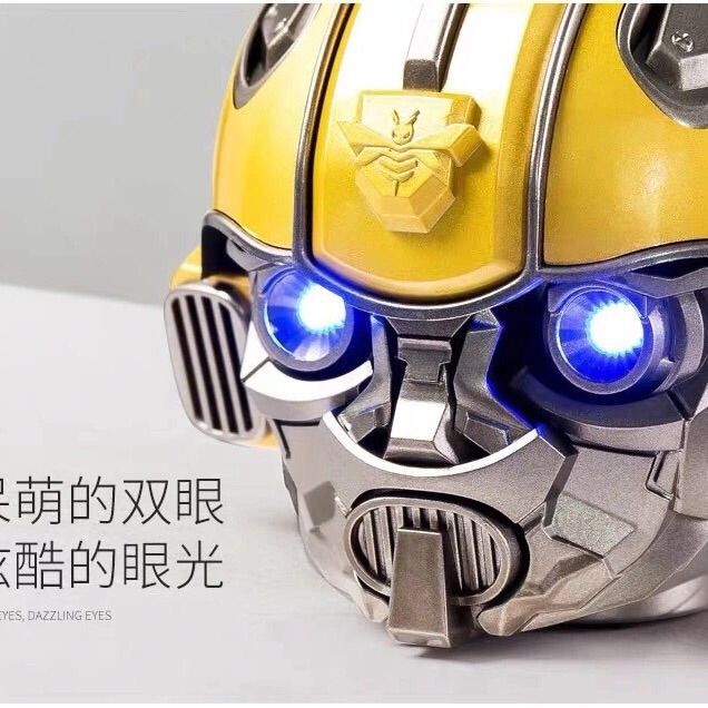Cartoon bluetooth speaker - card slot audio - mobile phone bluetooth speaker - optimus prime & bumblebee gift speaker - battle damaged design