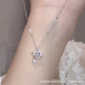 Interstellar love necklace for women - 2025's hottest new trend: fashionable, unique pendant, sparkling, light luxury, exquisite, versatile choker