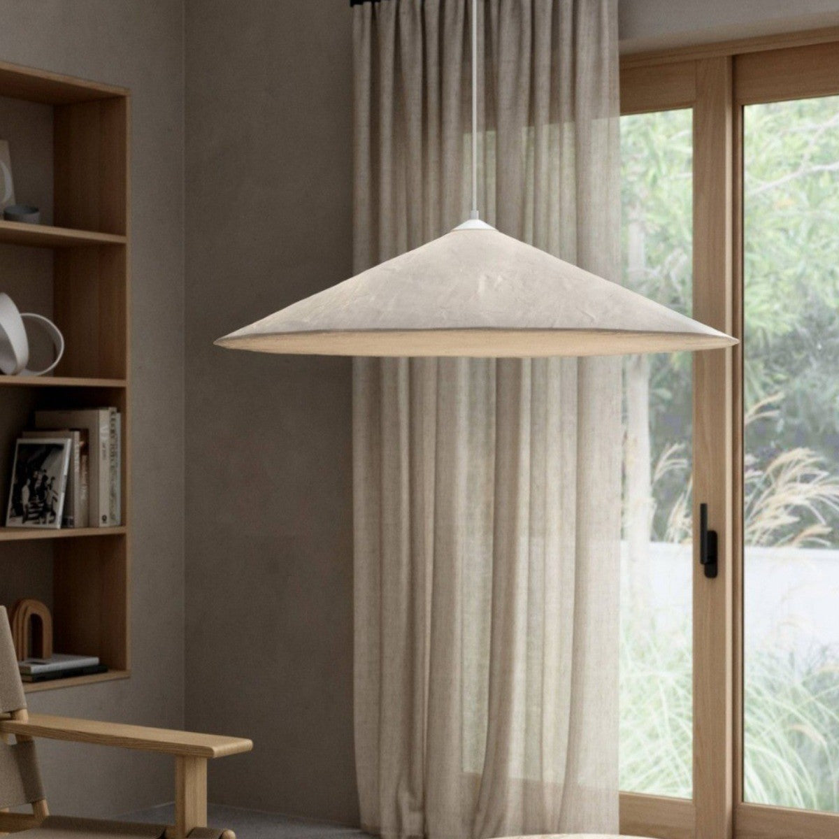 Dupont paper restaurant chandelier Chinese style wabi wind Nordic B & B bar light design art creative lighting hotel