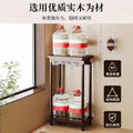 Chinoiserie flower shelf living room floor-standing storage rack balcony flower stand novel stone rack indoor multi-layer flower pot rack vertical
