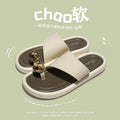 Women's thong sandals - new summer collection: versatile roman style, beach-friendly, casual flat sandals with soft soles, perfect for everyday wear