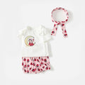 Girls'  new summer outfit, class a clothing, infant and toddler korean style cute romper top two-piece set