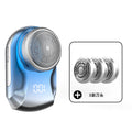 Mini electric shaver - compact, digital display, men's home & travel razor, car-ready, portable, fully washable