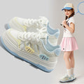 Girls' shoes  new spring/autumn kids' sneakers mesh summer mid-to-large children's girls' casual skate shoes white shoes