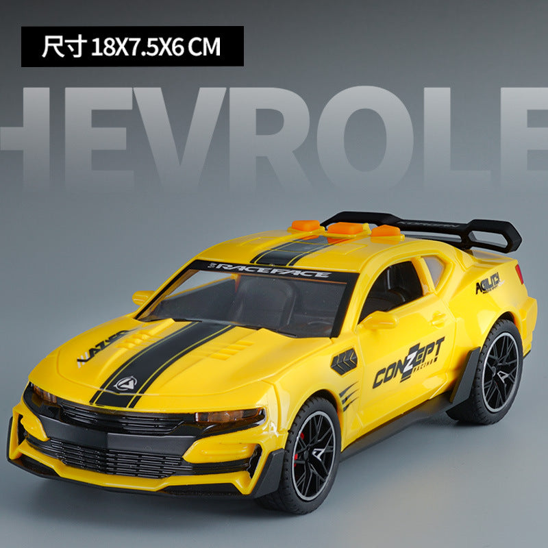 inertial simulation sound and light car model can open the door light music inertial simulation toy car factory direct sales