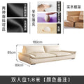Sailboat leather sofa leather art living room sofa small apartment accessible luxury large accessible luxury modern simple italian cat claw double