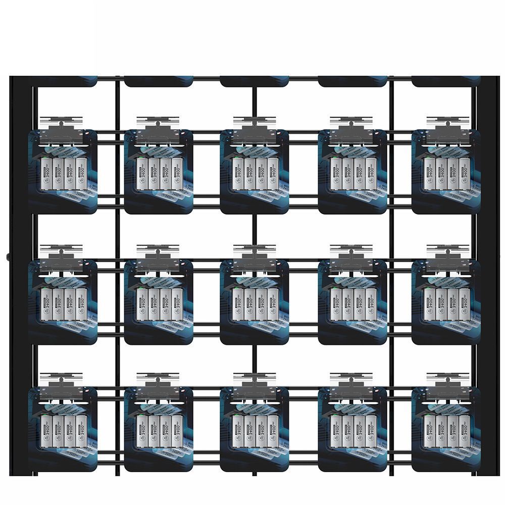 Customized battery display rack End rack Daily necessities Battery stationery toys Floor-to-ceiling iron rack Sundries store display rack