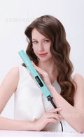 new hair straightener negative ion ceramic household display straightener straight and curly dual-purpose splint hair straightener wholesale