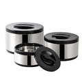 stainless steel insulated lunch box set - 3 piece portable thermal food container student meal box gift set