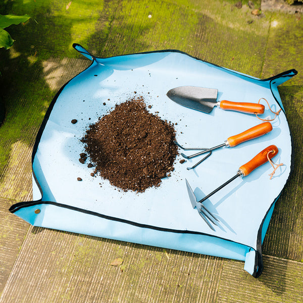 Gardening soil changing mat Succulent pot changing floor mat Household waterproof PE operated floor mat Succulent tool