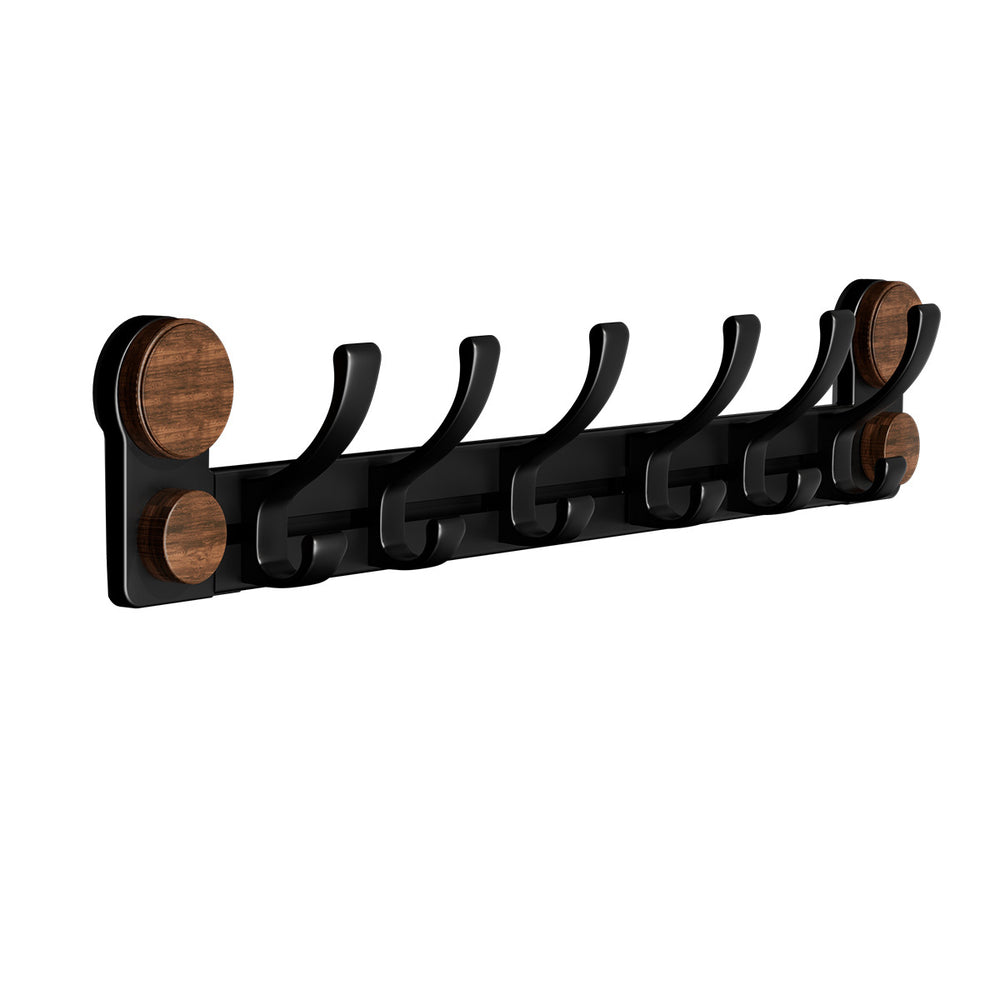 Suction cup door rear hook, no punching, strong load-bearing, vintage style bathroom adhesive coat hook, coat rack, traceless adhesive hook