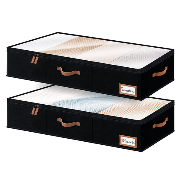 Bedside storage box Flat and short finishing box Foldable clothes quilt drawer dormitory storage toy storage