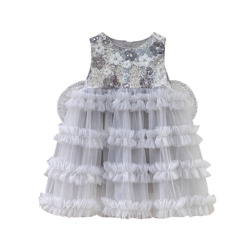 Girls' dresses: new summer  collection - stylish princess dresses and formal gowns for baby girls