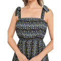 Aliexpress cross-border new original digital floral print vacation dress