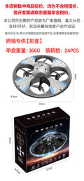 S163 intelligent obstacle avoidance flying toy foam ufo kids remote control airplane hd drone light-up multirotor