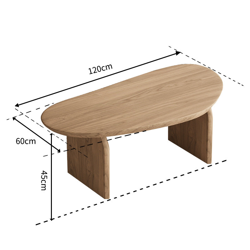 Source factory scandinavian japanese exquisite dining table coffee table oval tea table retrob&b creative designer table