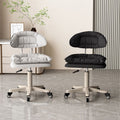 Beauty stool pulley swivel chair beauty salon special large work stool master stool hairdressing and manicure stool front desk adjustable chair bar chair