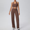 New barely-there seamless bra yoga set: shockproof, high-waisted, butt-lifting, quick-dry activewear for running and fitness
