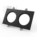 Led grille light 15x15 embedded mesh grille ceiling special light grape rack light square downlight bold spotlight