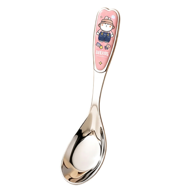 Carefully selected cute for homekids eating spoon beerus co-branded glue ingot spoon long handle spoon dessert spoon