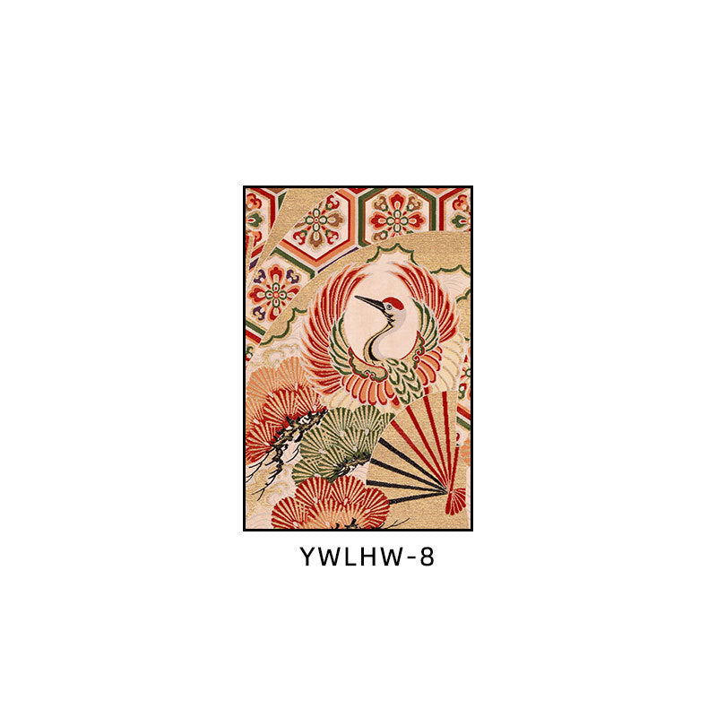 Japanese decorative painting Japanese restaurant traditional zen log wind pattern hanging painting sushi yakiniku shop box mural