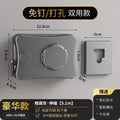 Invisible clothesline, handy gadget rope, indoor punch-free bathroom telescopic balcony steel wire shrink rope rack