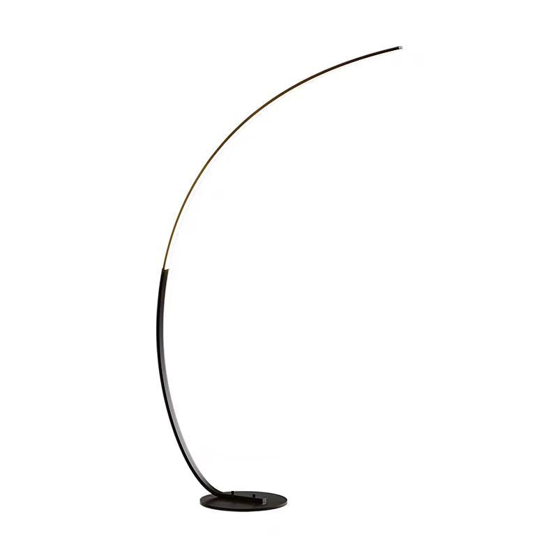 Minimalist nordic style floor lamp - bedroom bedside lamp, living room standing lamp, fishing light with remote control - effortless luxury