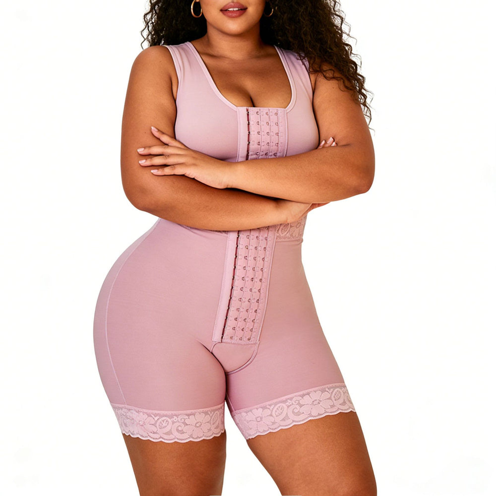 Fashion cross-border body shaping one-piece breast support hip lift corset body shaping tight shaping vest tummy control pants suit