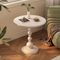 Accessible luxury sofa side table retro corner table iron bedside storage balcony small round table living room for home small coffee table