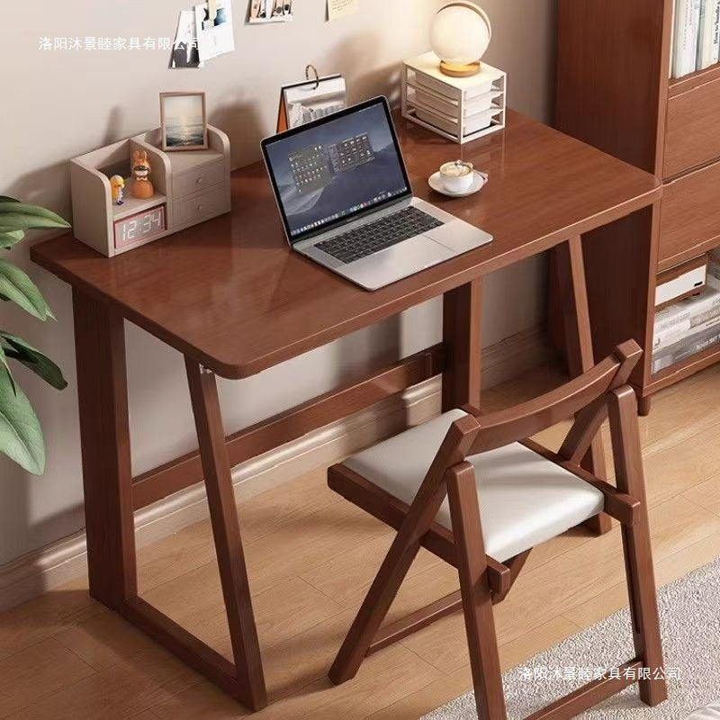 Installation-free foldable desk foldable writing desk small dining table student for home living room bedroom foldable table