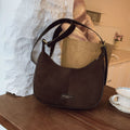 Retro frosted shoulder bag for women new arrival2025fall and winter atmosphere easiest for match armpit bag trendy texture crossbody bag