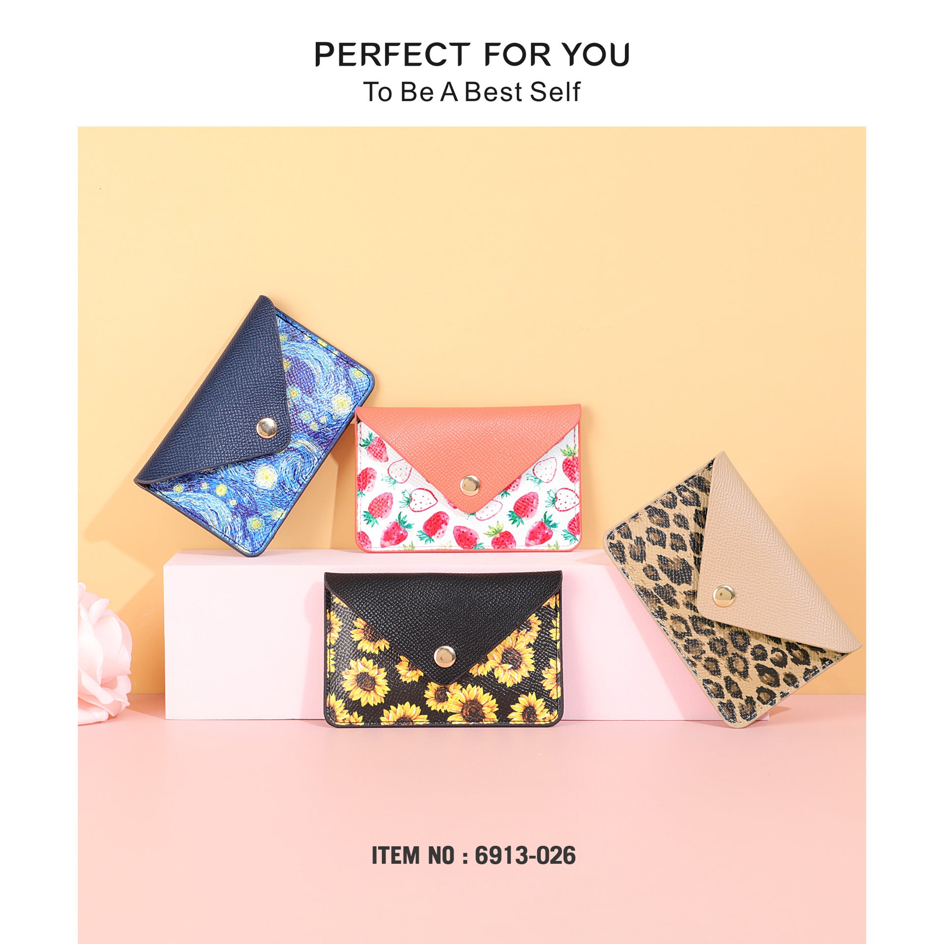 Forever young ladies wallet short student envelope bag RFID card bag gift anti-theft brush change bag