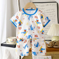 summer new arrivals: kids' short-sleeve and shorts sets - baby boys' and girls' t-shirt and shorts outfits, all-cotton wholesale