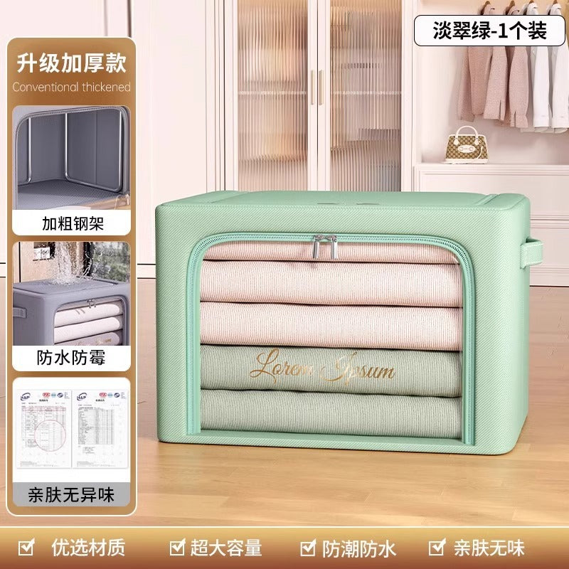Oxford cloth large window storage box, special Baina box for clothes, wardrobe for clothes, quilt sorting box, storage box