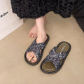 Women's flip-flops summer outdoor wear 2025 new cross-border fashion flip-flops non-slip versatile sandals women's