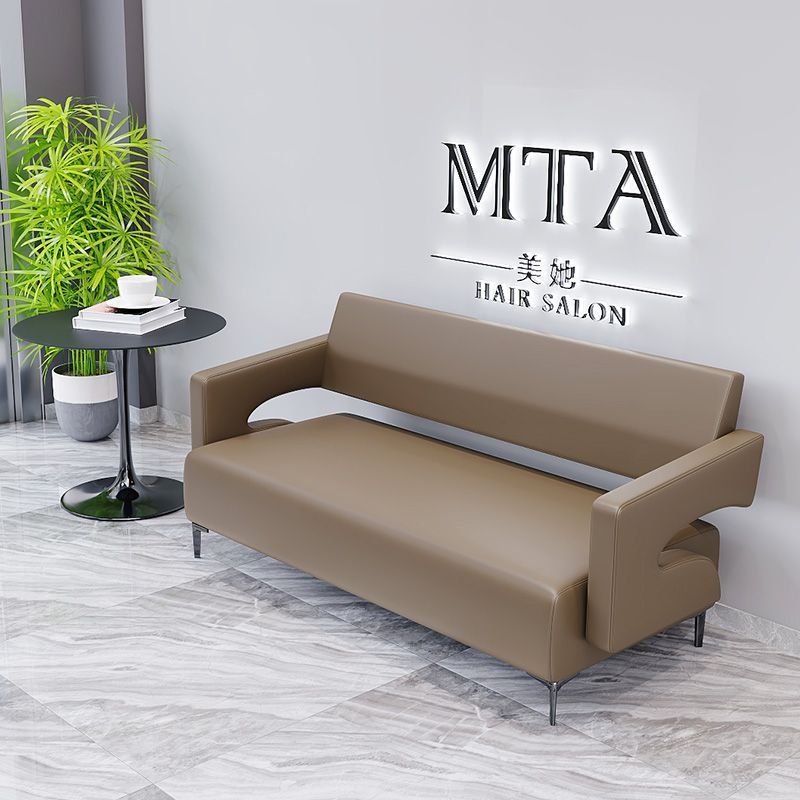 Rest area barber shop popular bench sofa stool clothing store shoe store waiting chair mechanism narrow small sofa