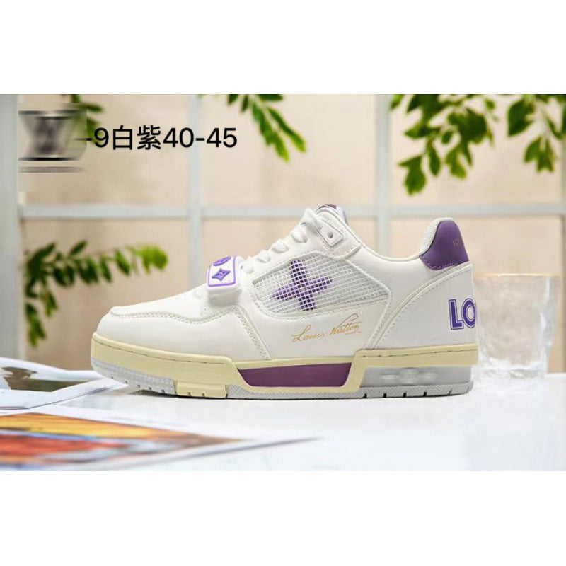 European market men's and women's bread shoes, height-increasing chunky sole dad shoes, fashionable and versatile sneakers, couple's skate shoes