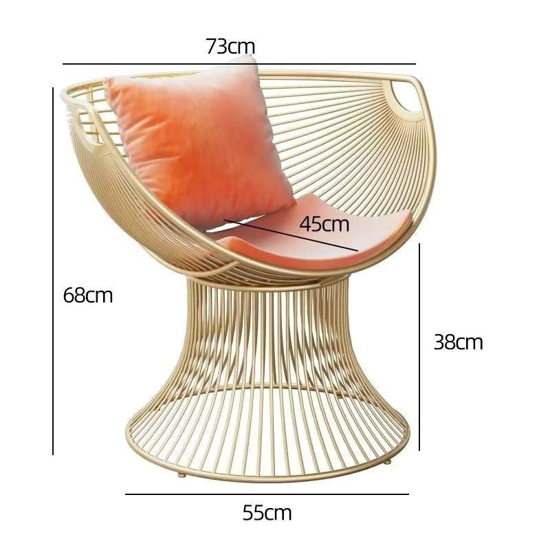 New arrivalins style iron casual single sofa coffee table suitaccessible luxuryfor home balcony table sofa chair combination