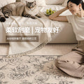 Carpet living room medieval style no-wash and wipeable sofa coffee table frenchretro bedroom bedside floor mat full coverage large area