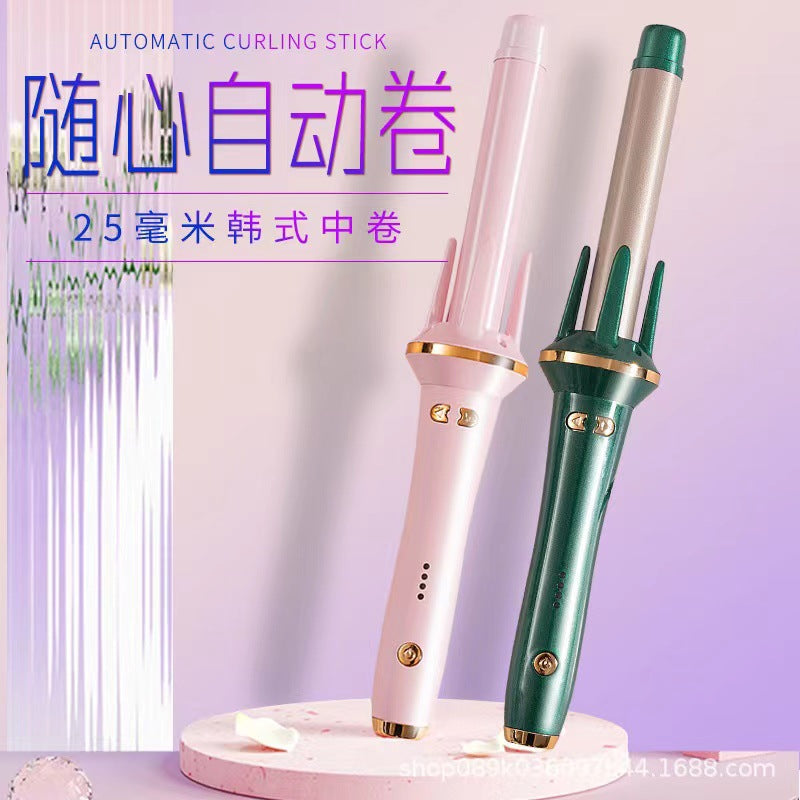 Automatic curling iron  source manufacturer 28mm lazy curly hair negative ion perm large curl big waves do not hurt hair