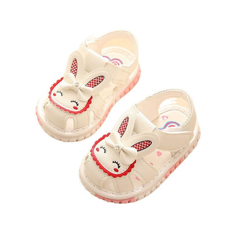 summer baby shoes sandals princess shoes soft sole prewalker sandals embroidered girls' shoes 0-2 years