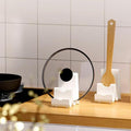 New arrival pot lid holder kitchen countertop spatula storage rack storage pot lid placer pot lid shelf pot lid artifact