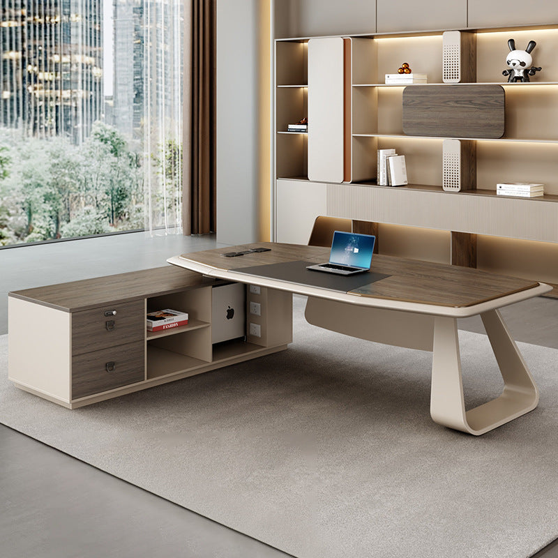 Saint li office desk boss desk casual modern executive desk office desk and chair combination manager desk president