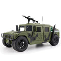 Large hummer simulation military jeep off-road vehicle armored car model inertia children's toy boy birthday gift