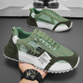 European station men's shoes 2025 new winter breathable versatile athletic casual shoes hidden heel joggers dad shoes for men
