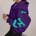 Amazon cross-border fashion:  women's casual & trendy printed short-sleeve top, versatile long-sleeve sweatshirt, relaxed fit