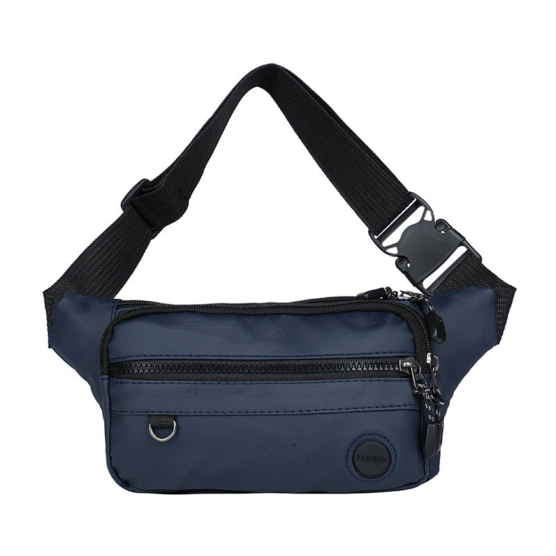 Breast bag men's ins trendy small satchel versatile Japanese trendy brand men's messenger bag casual fanny pack sports shoulder bag