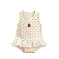 Baby girl's lightweight princess dress summer romper cute bodysuit dress full month & 100-day celebration outfit